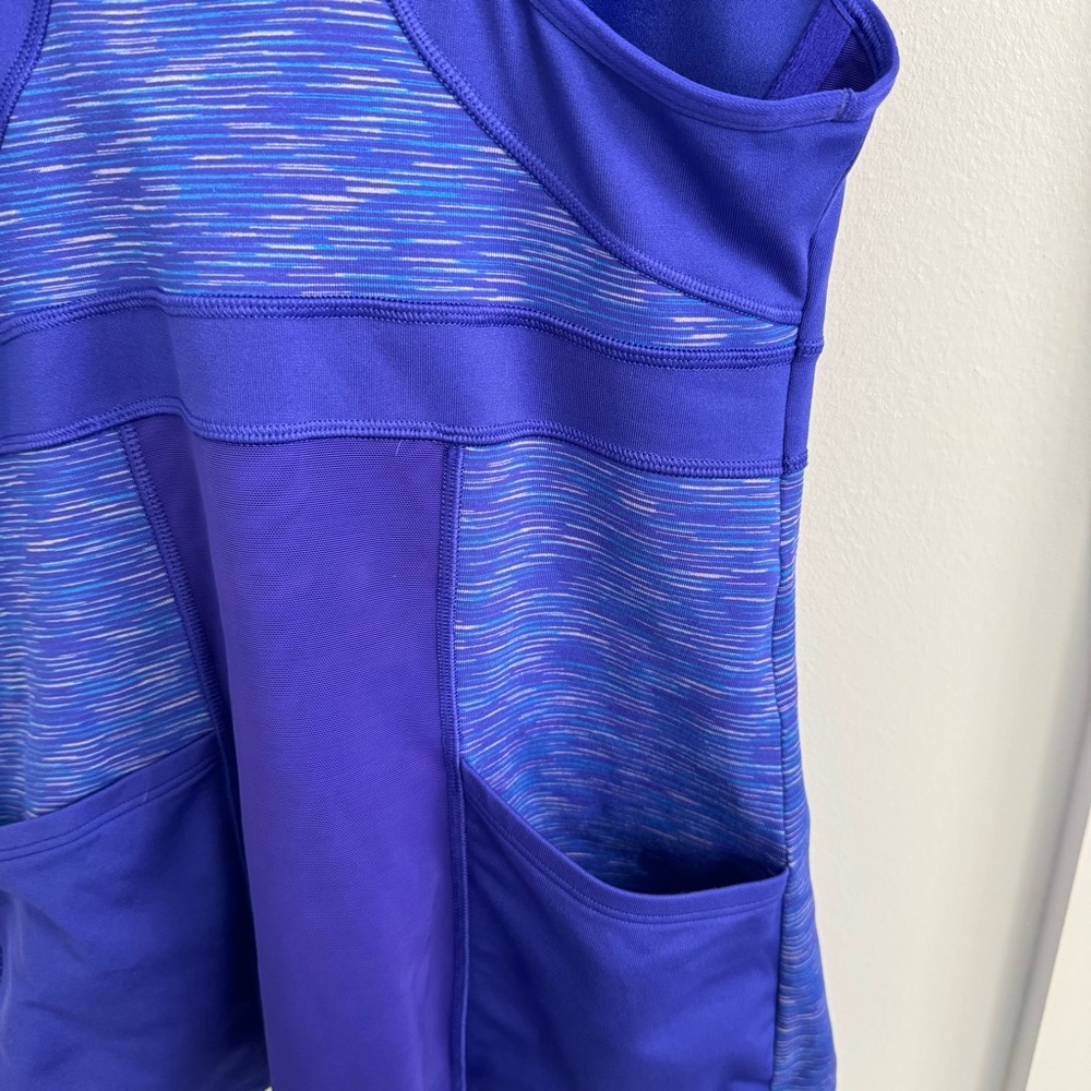 ATHLETA - Purple Razorback Tank with Pockets - Picture 4 of 6